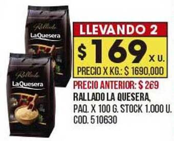 Coto Rallado la quesera oferta