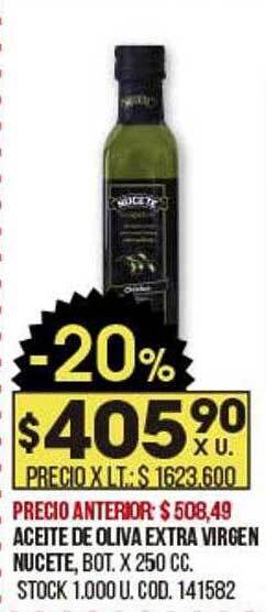 Coto Aceite de oliva extra virgen nucete oferta