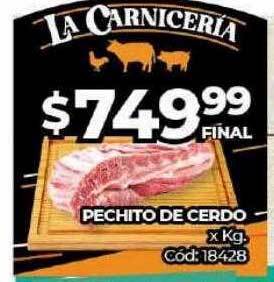 Diarco Pechito de cerdo oferta