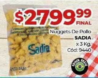 Diarco Nuggets de pollo sadia oferta