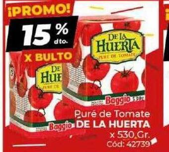 Diarco Puré de tomate de la huerta oferta
