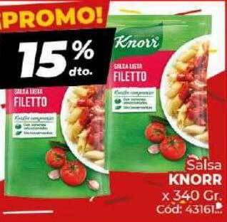 Diarco Salsa knorr oferta