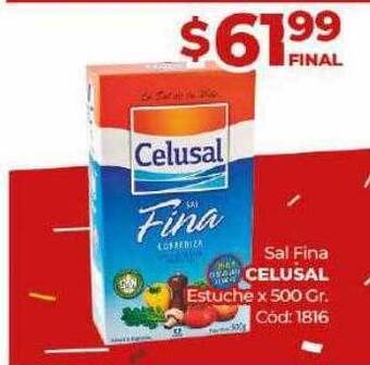 Diarco Sal fina celusal estuche oferta