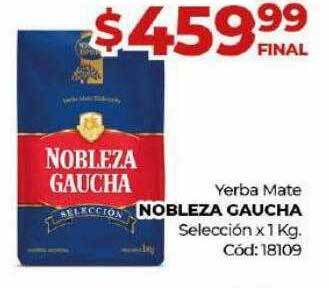 Diarco Yerba mate nobleza gaucha selección oferta