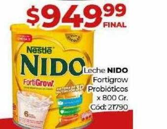 Diarco Leche nido fortigrow probióticos oferta