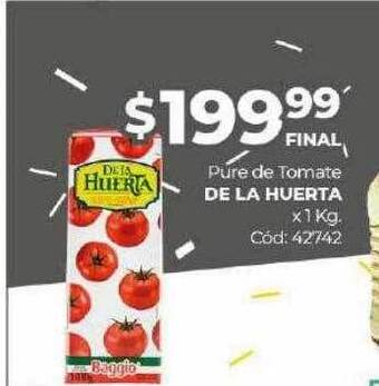 Diarco Pure de tomate de la huerta oferta