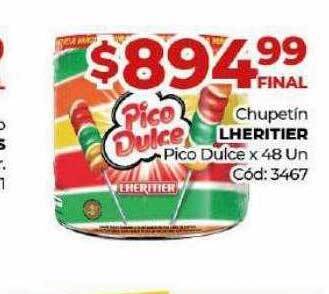 Diarco Chupetin lheritier pico dulce oferta