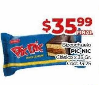 Diarco Bizcochuelo pic-nic clásico oferta
