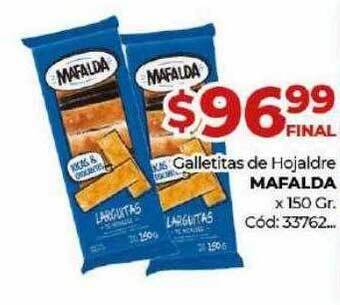 Diarco Galletitas de hojaldre mafalda oferta