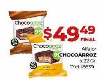 Diarco Alfajor chocoarroz oferta