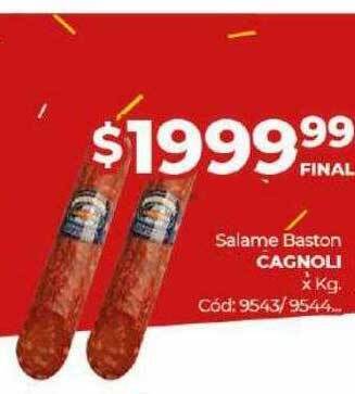 Diarco Salame baston cagnoli oferta