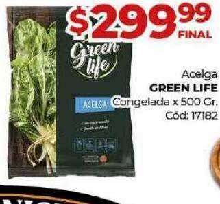 Diarco Acelga green life congelada oferta
