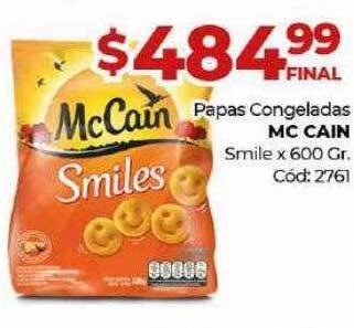 Diarco Papas congeladas mc cain smile oferta