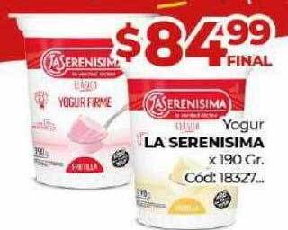 Diarco Yogur la serenisima oferta