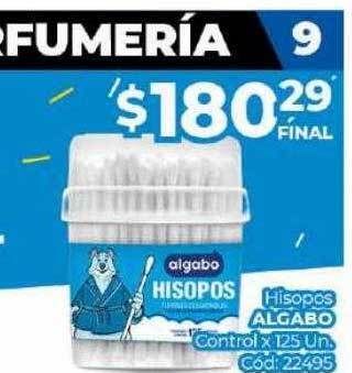 Diarco Hisopos algabo control oferta