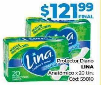 Diarco Protector diario lina anatómico oferta
