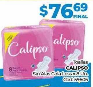 Diarco Toallas calipso sin alas cola less oferta