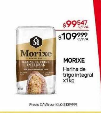 Nini Mayorista Morixe harina de trigo integral oferta