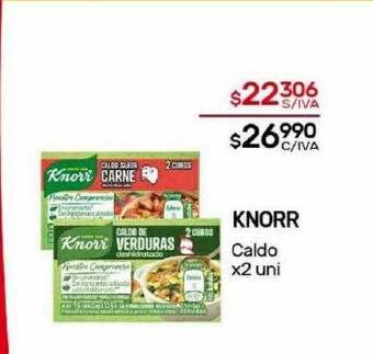 Nini Mayorista Knorr caldo oferta