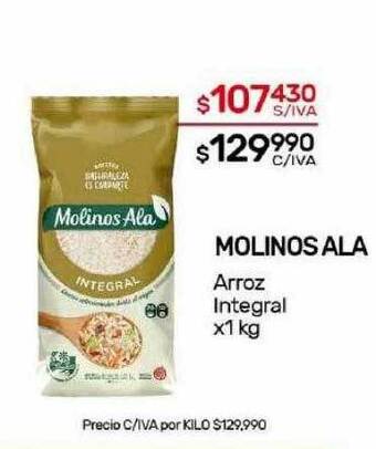 Nini Mayorista Molinos ala arroz integral oferta