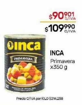 Nini Mayorista Inca primavera oferta