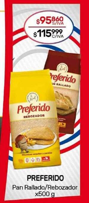 Nini Mayorista Preferido pan rallado rebozador oferta