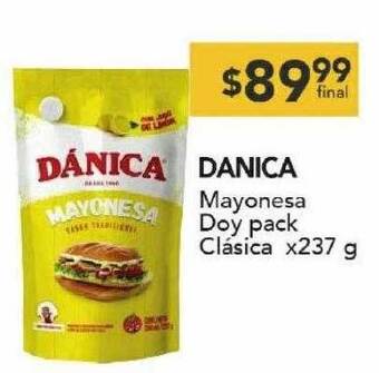 Nini Mayorista Danica mayonesa doy pack clásica oferta