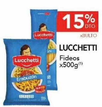 Nini Mayorista Lucchetti fideos oferta