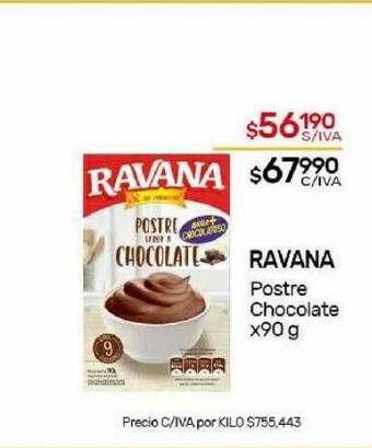 Nini Mayorista Ravana postre chocolate oferta