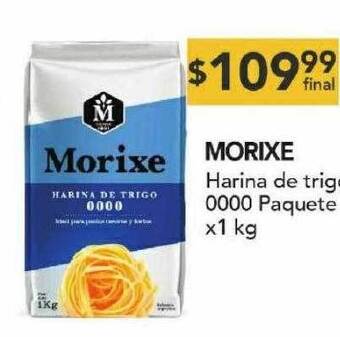 Nini Mayorista Morixe harina de trigo 0000 paquete oferta