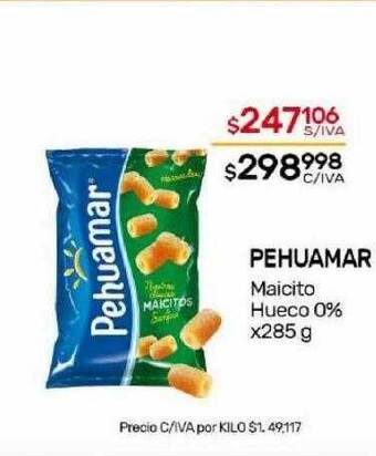 Nini Mayorista Pehuamar maicito hueco 0% oferta