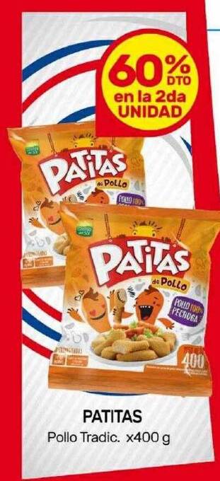 Nini Mayorista Patitas pollo tradic oferta