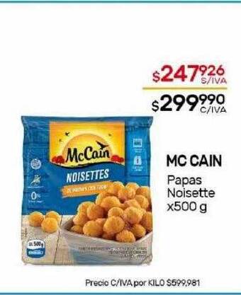 Nini Mayorista Mc cain papas noisette oferta