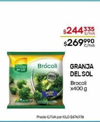 Nini Mayorista Granja del sol brocoli oferta