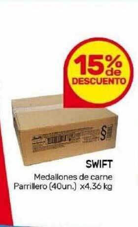 Nini Mayorista Swift medallones de carne parrillero oferta