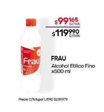 Nini Mayorista Frau alcohol etilico fino oferta