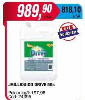 Maxiconsumo Jab. liquido drive oferta
