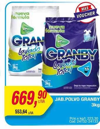 Maxiconsumo Jab.polvo granby oferta