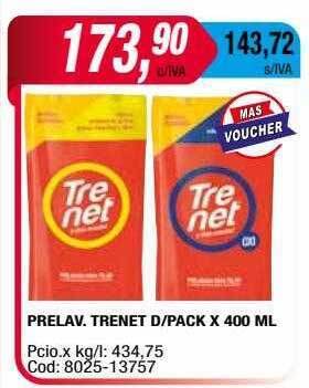Maxiconsumo Prelav. trenet d-pack oferta