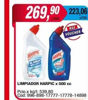 Maxiconsumo Limpiador harpic oferta