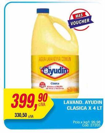 Maxiconsumo Lavand.ayudin clasica oferta