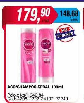 Maxiconsumo Aco-shampoo sedal oferta