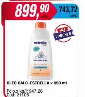 Maxiconsumo Oleo calc. estrella oferta