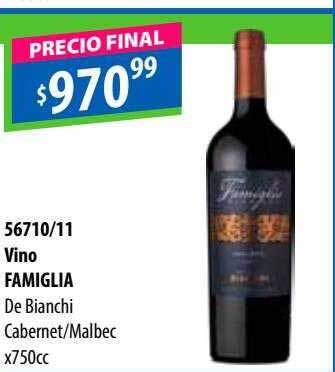 Micropack Vino famiglia de bianchi cabernet-malbec oferta