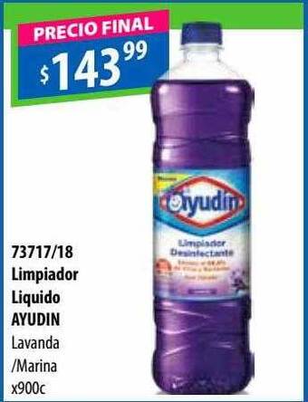 Micropack Limpiador liquido ayudin oferta