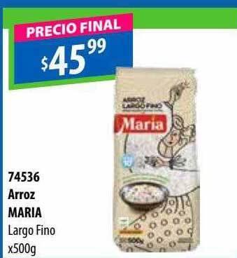 Arroz maria largo fino