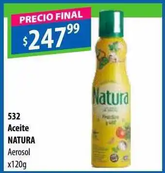 Micropack Aceite natura aerosol oferta