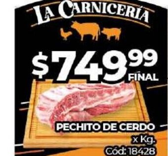 Diarco Pechito de Cerdo oferta