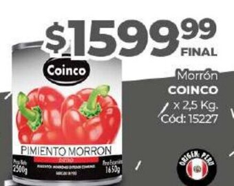 Diarco Coinco Morrón oferta