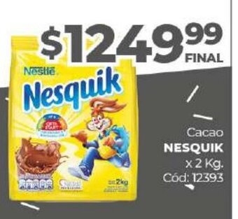 Diarco Nesquik Cacao oferta